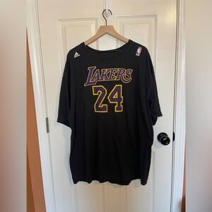 NBA Adidas Kobe Bryant #24 Tee Size XXL